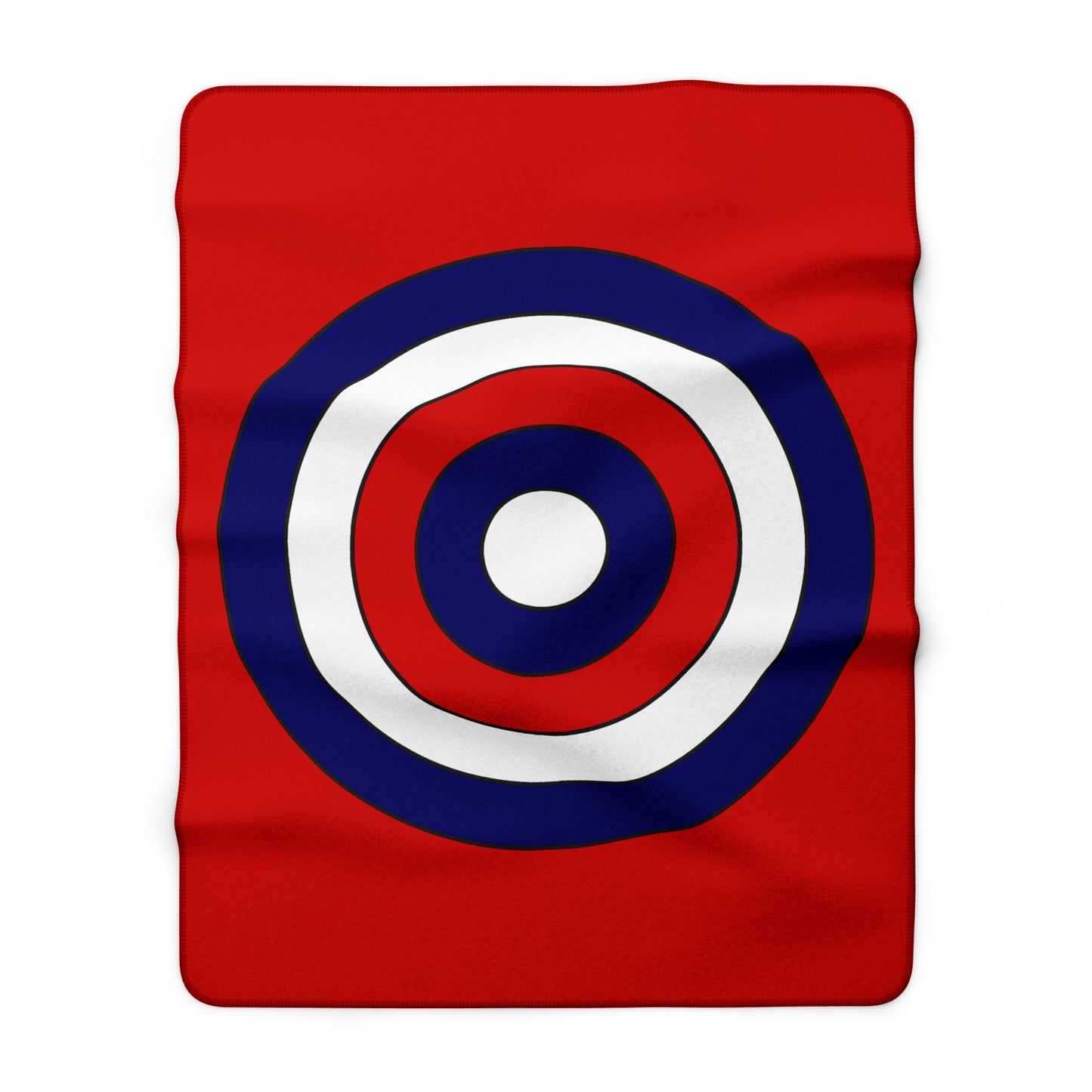 Nepal Retro Target Blanket Throw