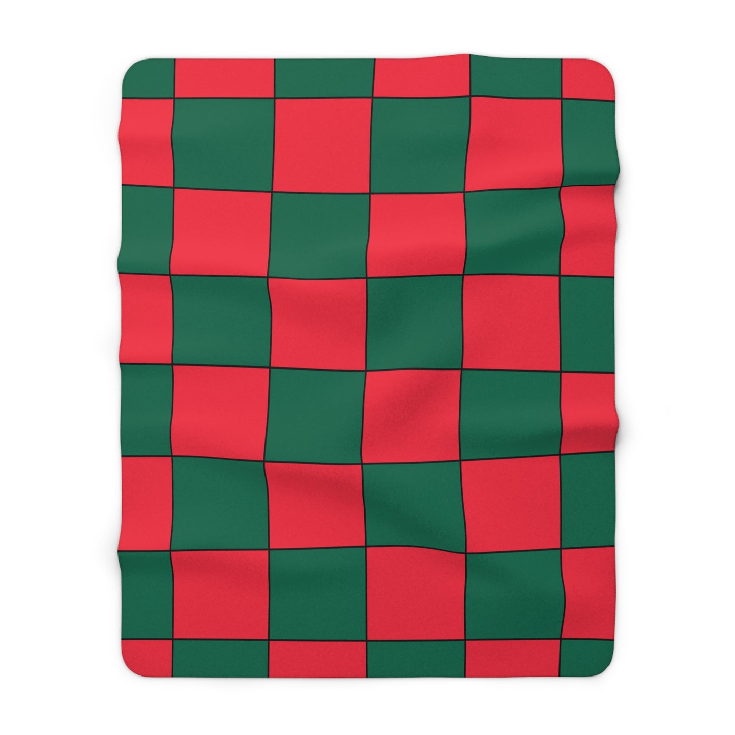 Bangladesh Retro Check Blanket Throw