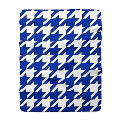 Uruguay Retro Houndstooth Blanket Throw