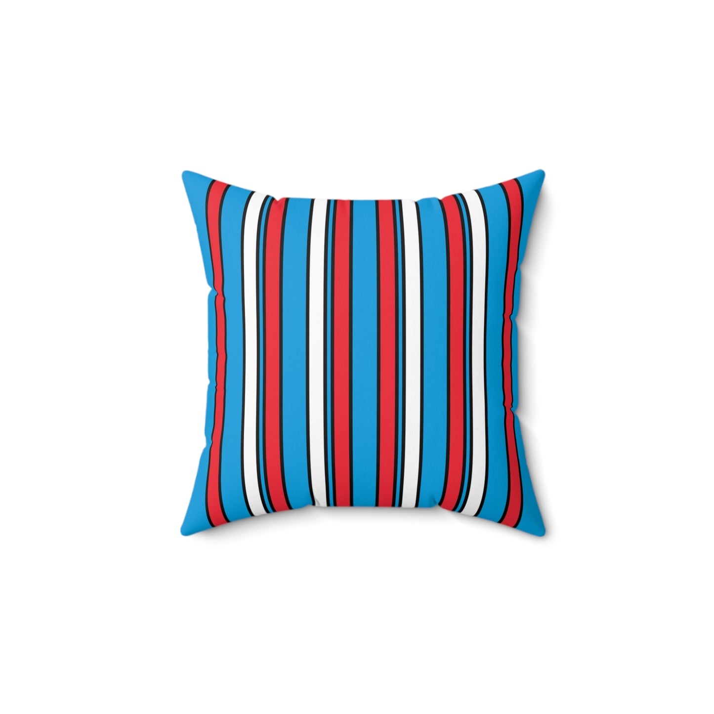 Luxembourg Retro Stripes Cushion Pillow