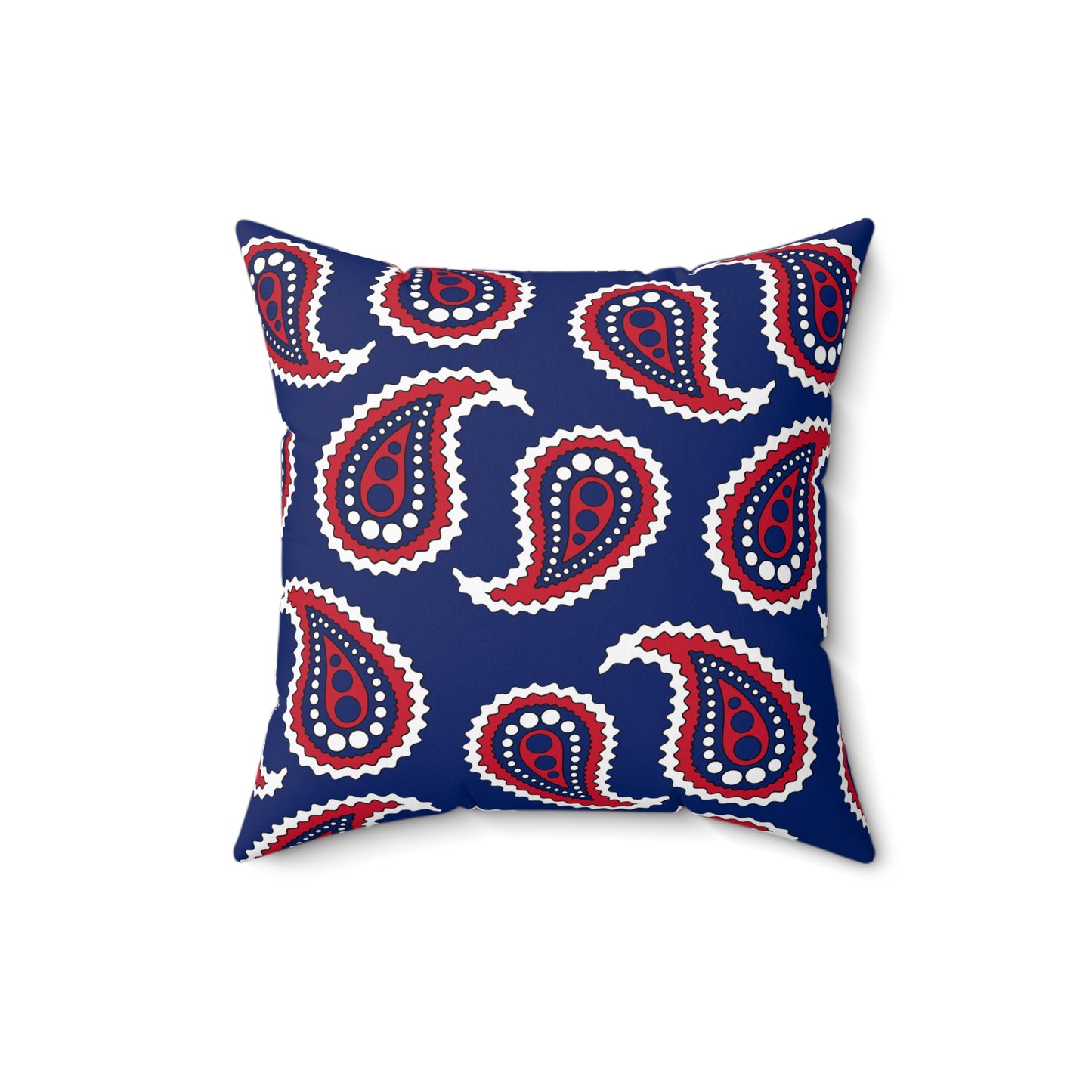 Anguilla Retro Paisley Cushion Pillow