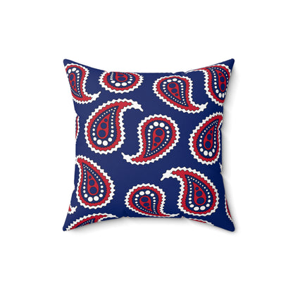 Anguilla Retro Paisley Cushion Pillow