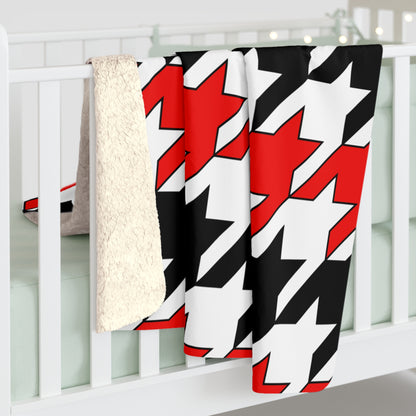 Yemen Retro Houndstooth Blanket Throw