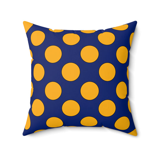 Nauru Retro Polka Dots Cushion Pillow