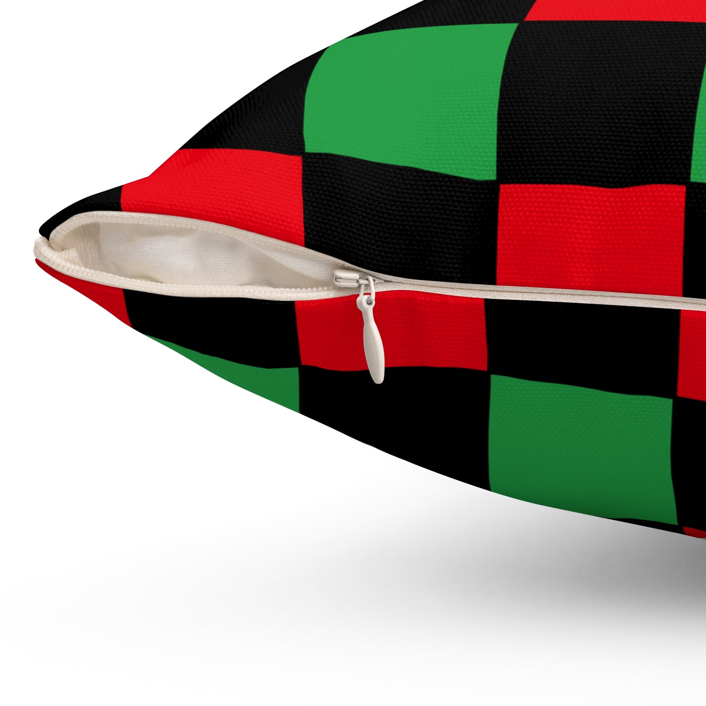 Libya Retro Check Cushion Pillow