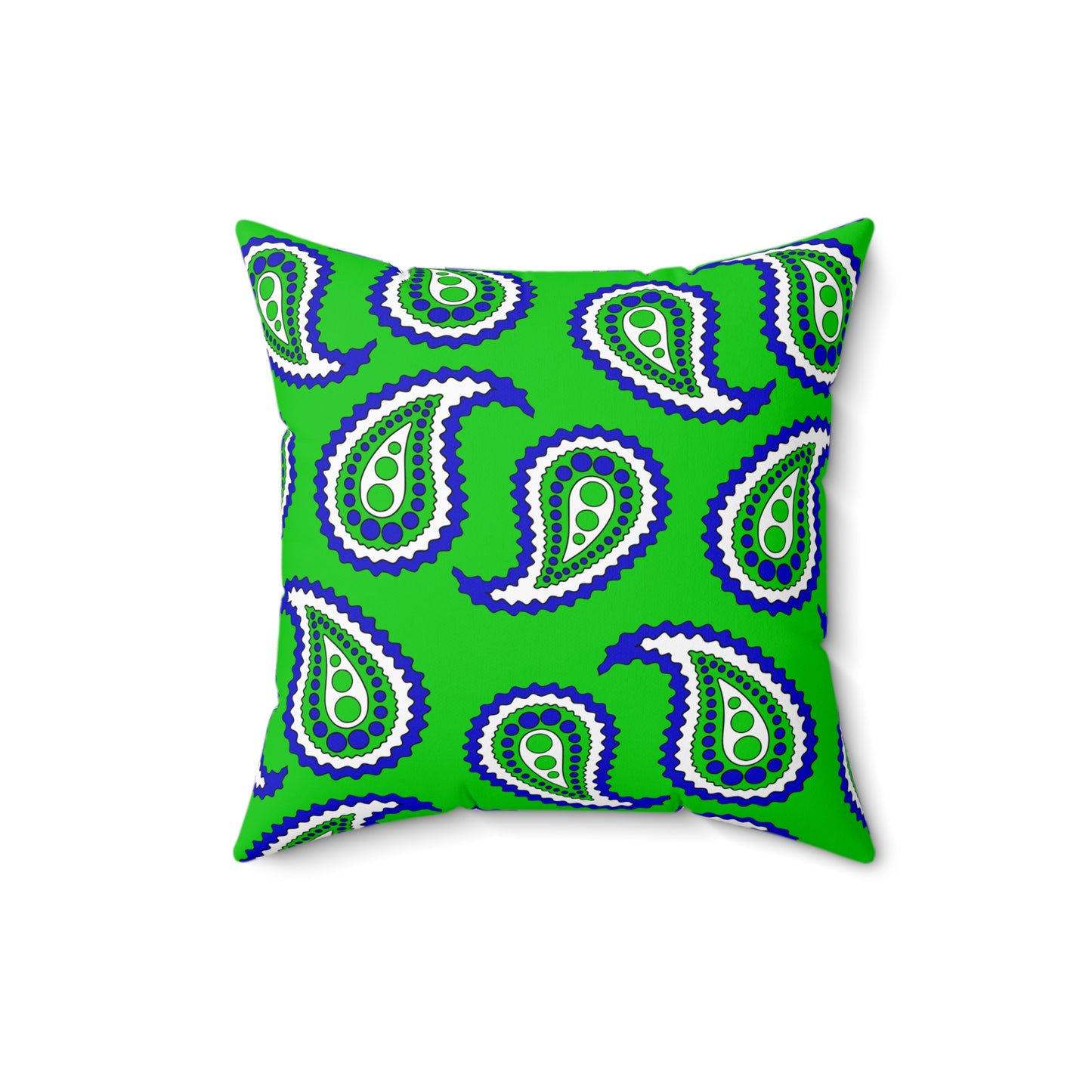 Sierra Leone Retro Paisley Cushion Pillow