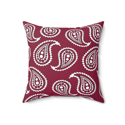 Qatar Retro Paisley Cushion Pillow