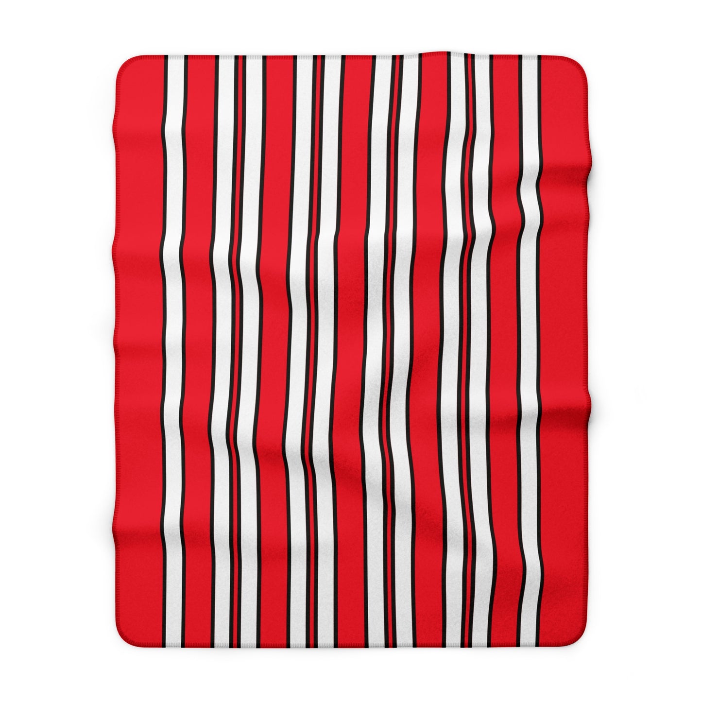 Hong Kong Retro Stripes Blanket Throw