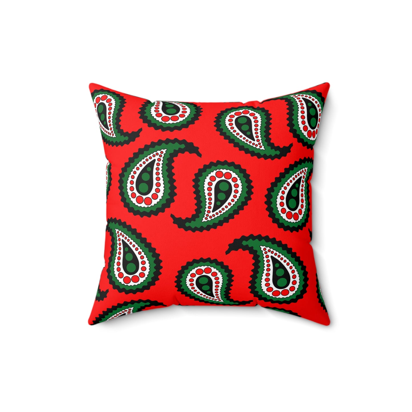 United Arab Emirates Retro Paisley Cushion Pillow