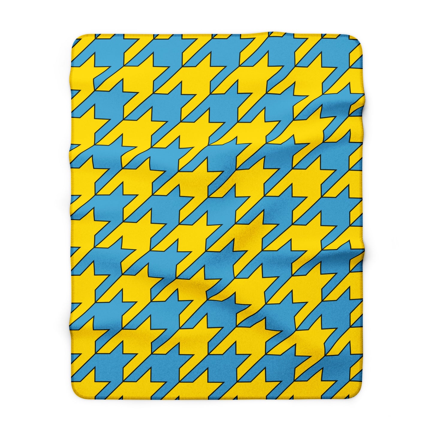 Palau Retro Houndstooth Blanket Throw