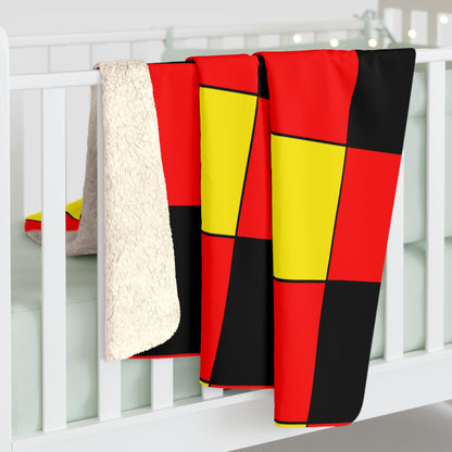 Angola Retro Check Blanket Throw