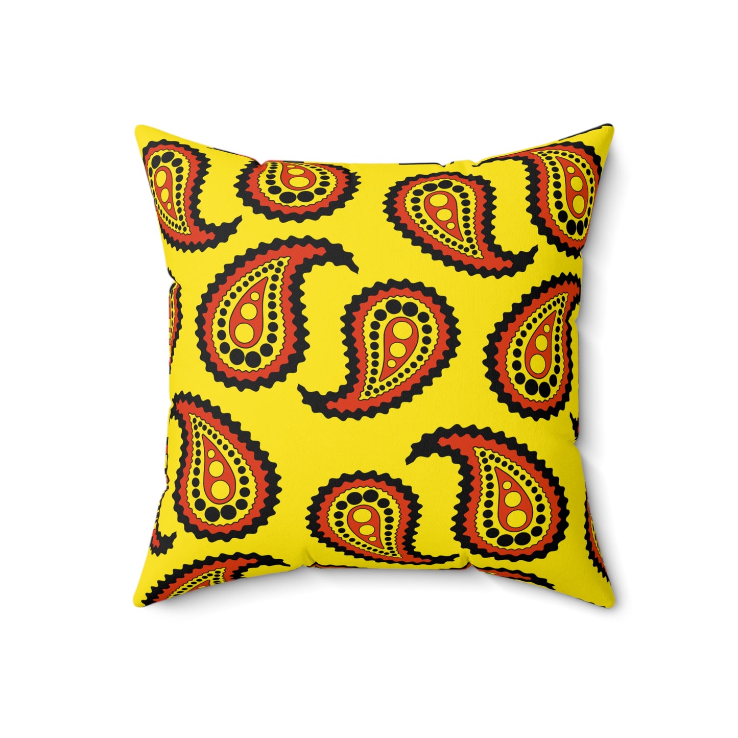 Uganda Retro Paisley Cushion Pillow