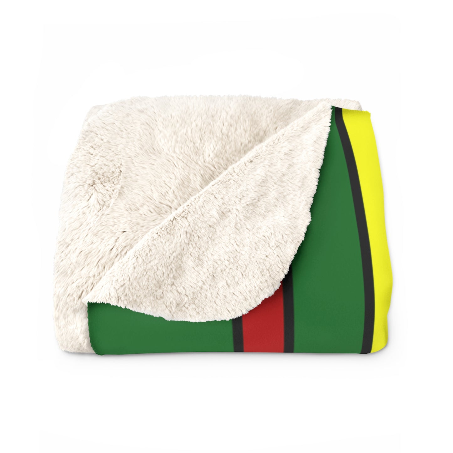 Senegal Retro Stripes Blanket Throw