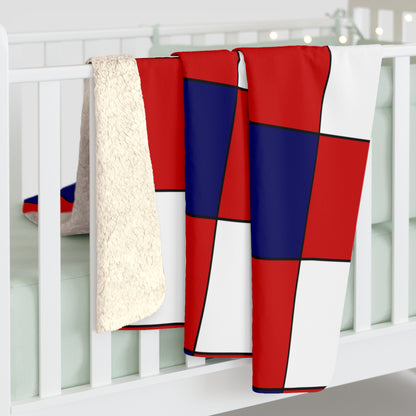 Malaysia Retro Check Blanket Throw