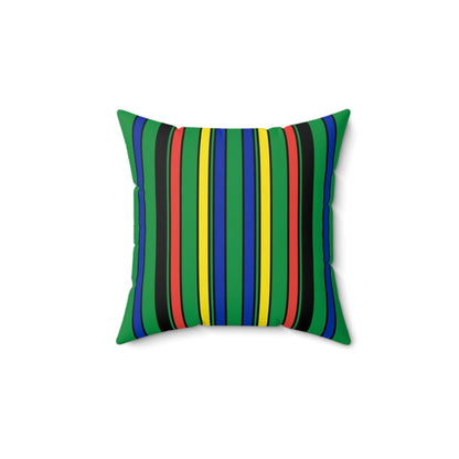 New Caledonia Retro Stripes Cushion Pillow