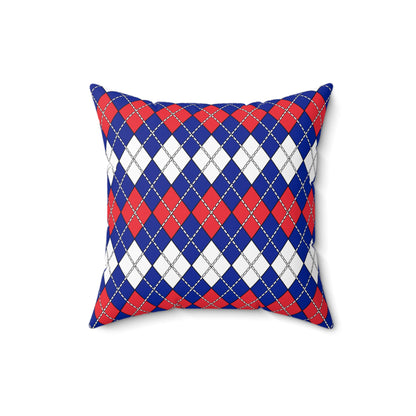 Sint Maarten Retro Argyle Cushion Pillow