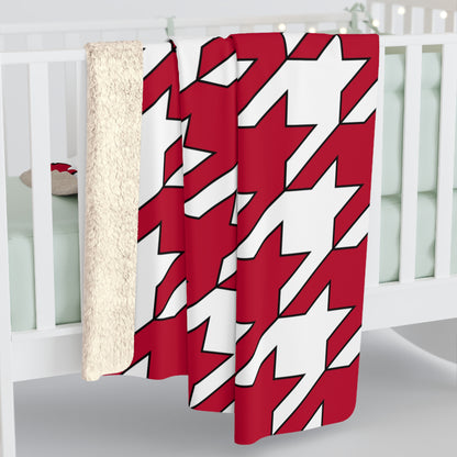 Japan Retro Houndstooth Blanket Throw