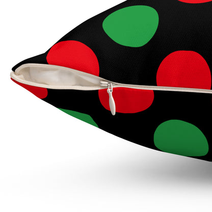 Libya Retro Polka Dots Cushion Pillow
