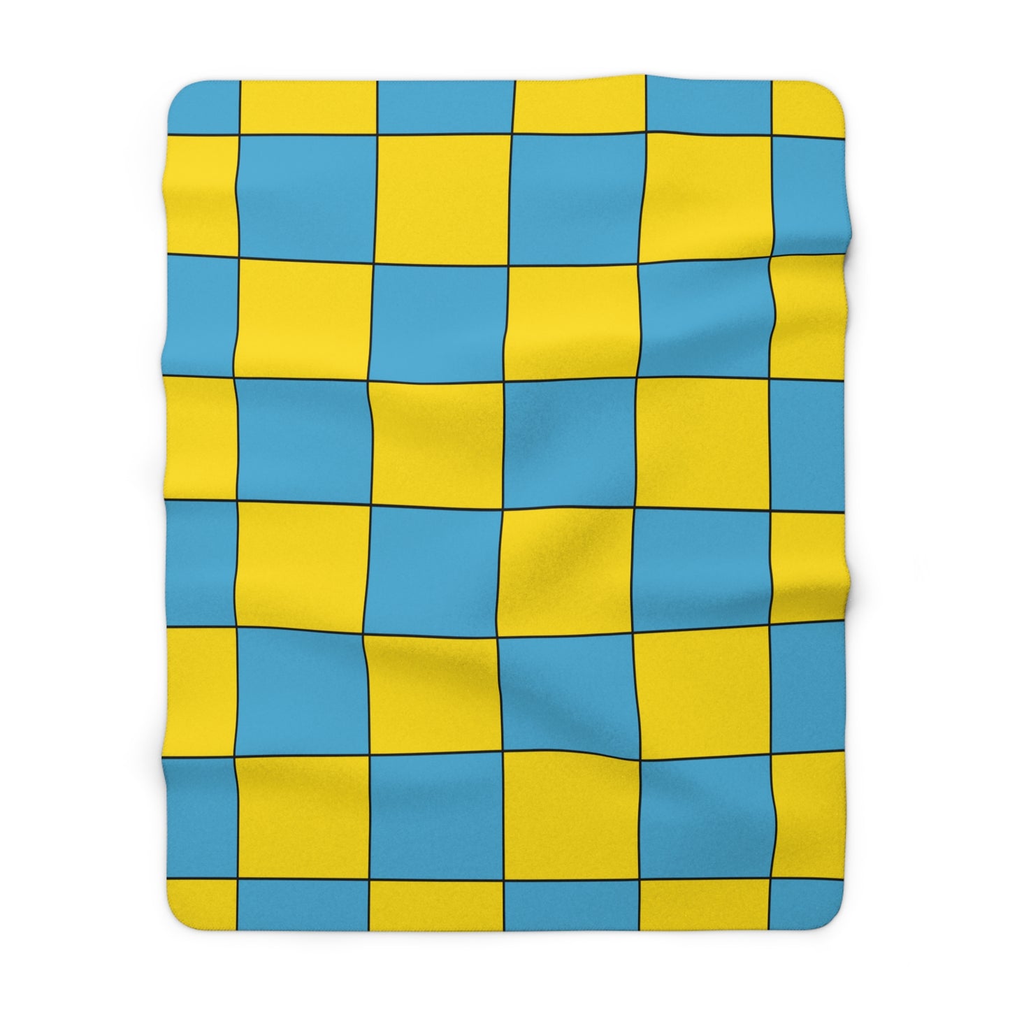 Palau Retro Check Blanket Throw