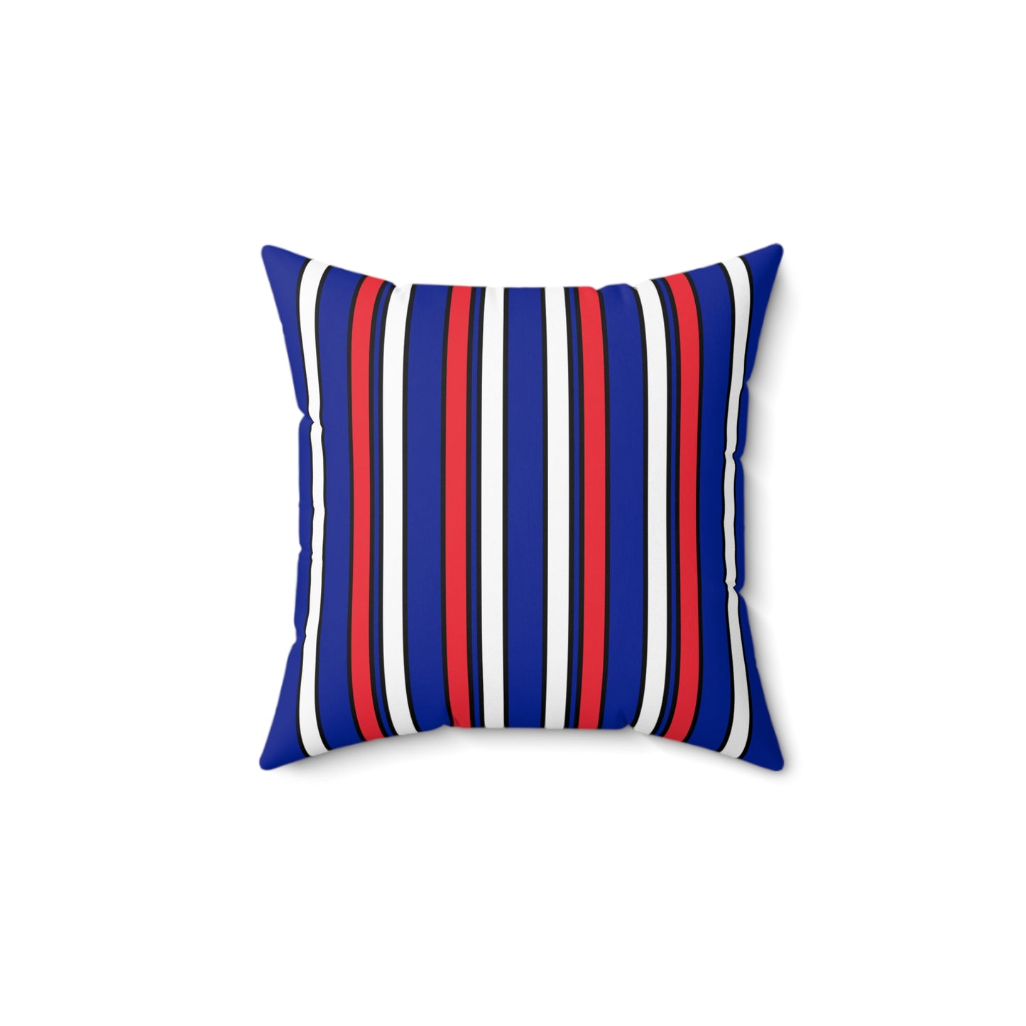 French Southern Territories Retro Stripes Cushion Pillow