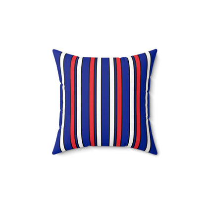 French Southern Territories Retro Stripes Cushion Pillow