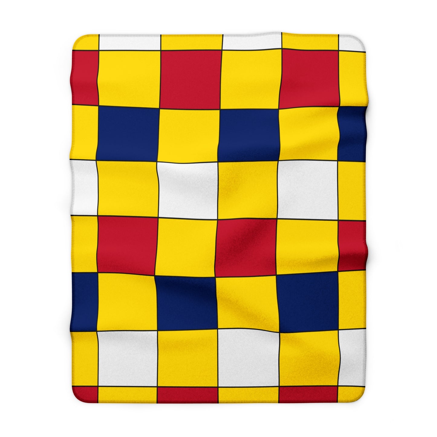 Niue Retro Check Blanket Throw