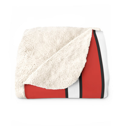 Canada Retro Stripes Blanket Throw