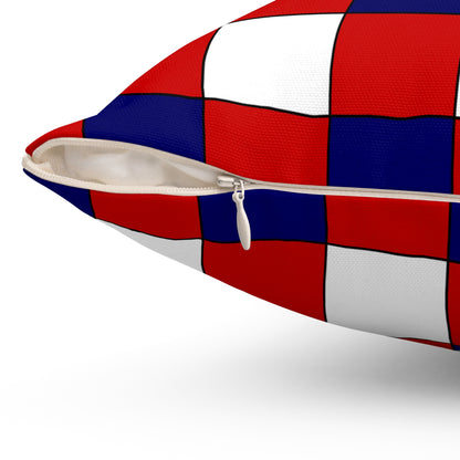 Liberia Retro Check Cushion Pillow
