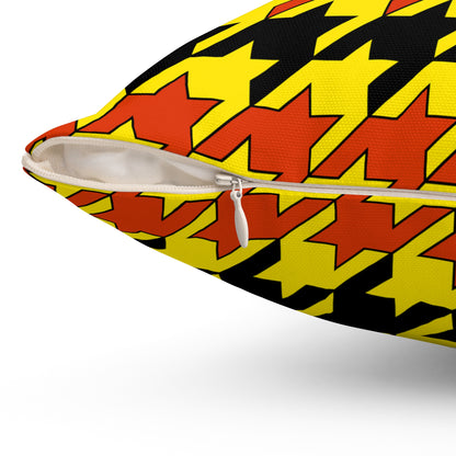 Uganda Retro Houndstooth Cushion Pillow