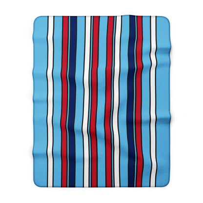 Fiji Retro Stripes Blanket Throw