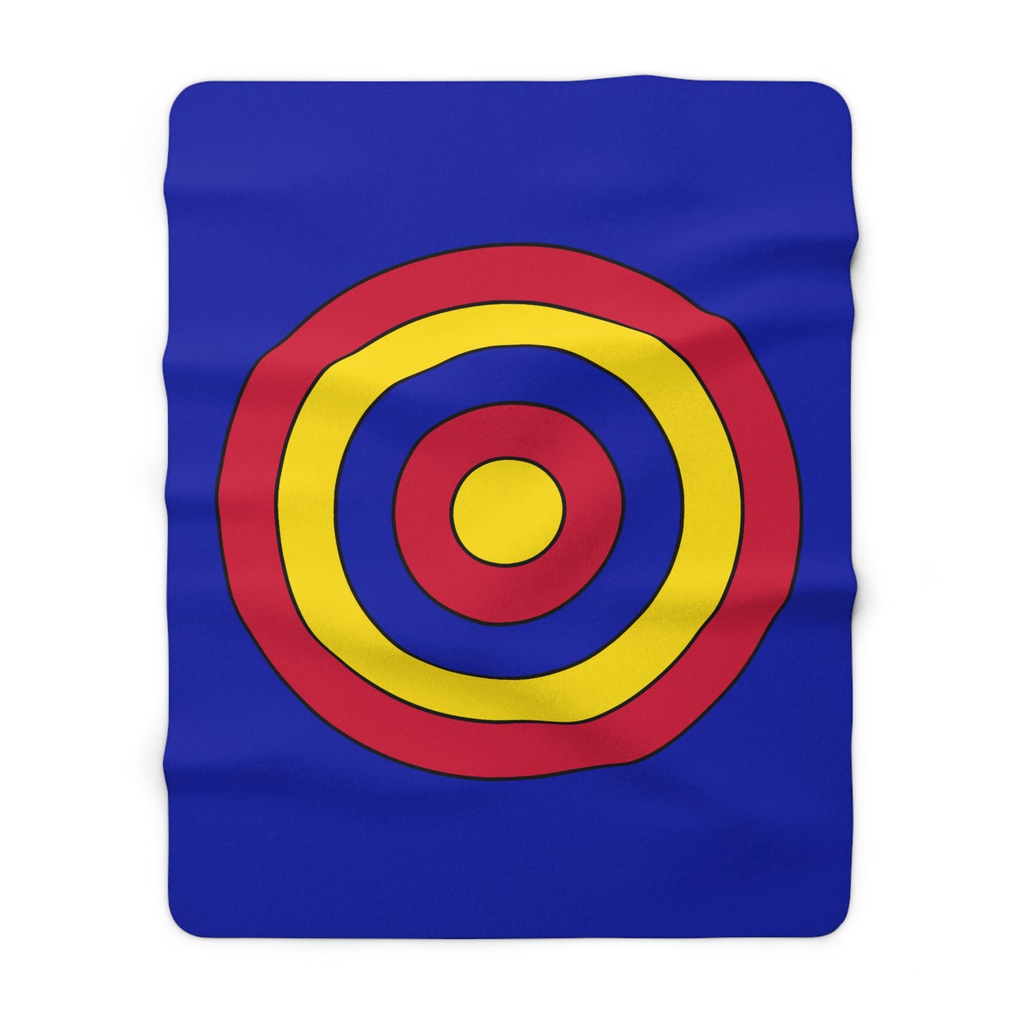 Andorra Retro Target Blanket Throw
