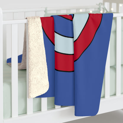 Guam Retro Target Blanket Throw
