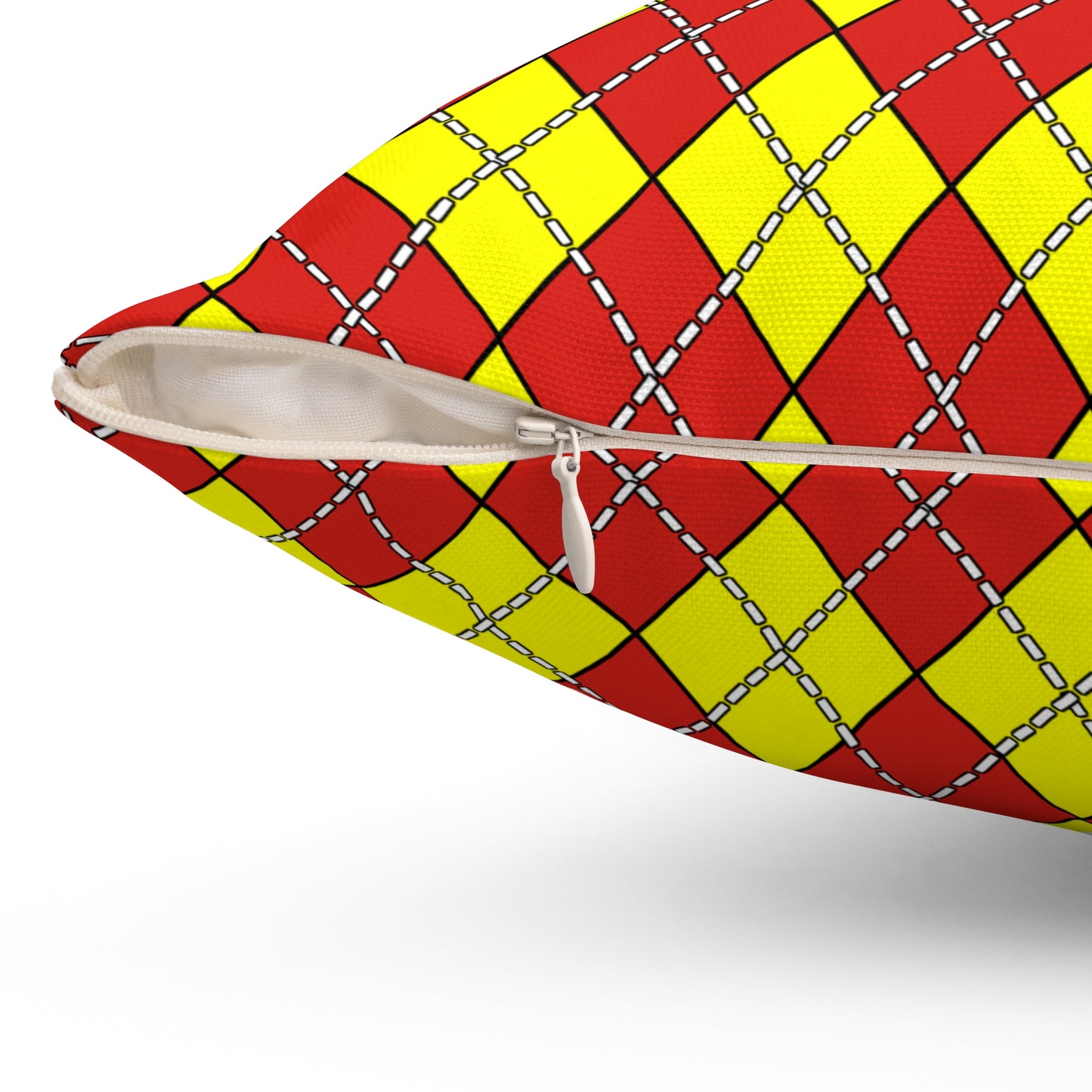 Vietnam Retro Argyle Cushion Pillow