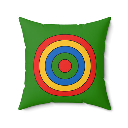 Ethiopia Retro Target Cushion Pillow