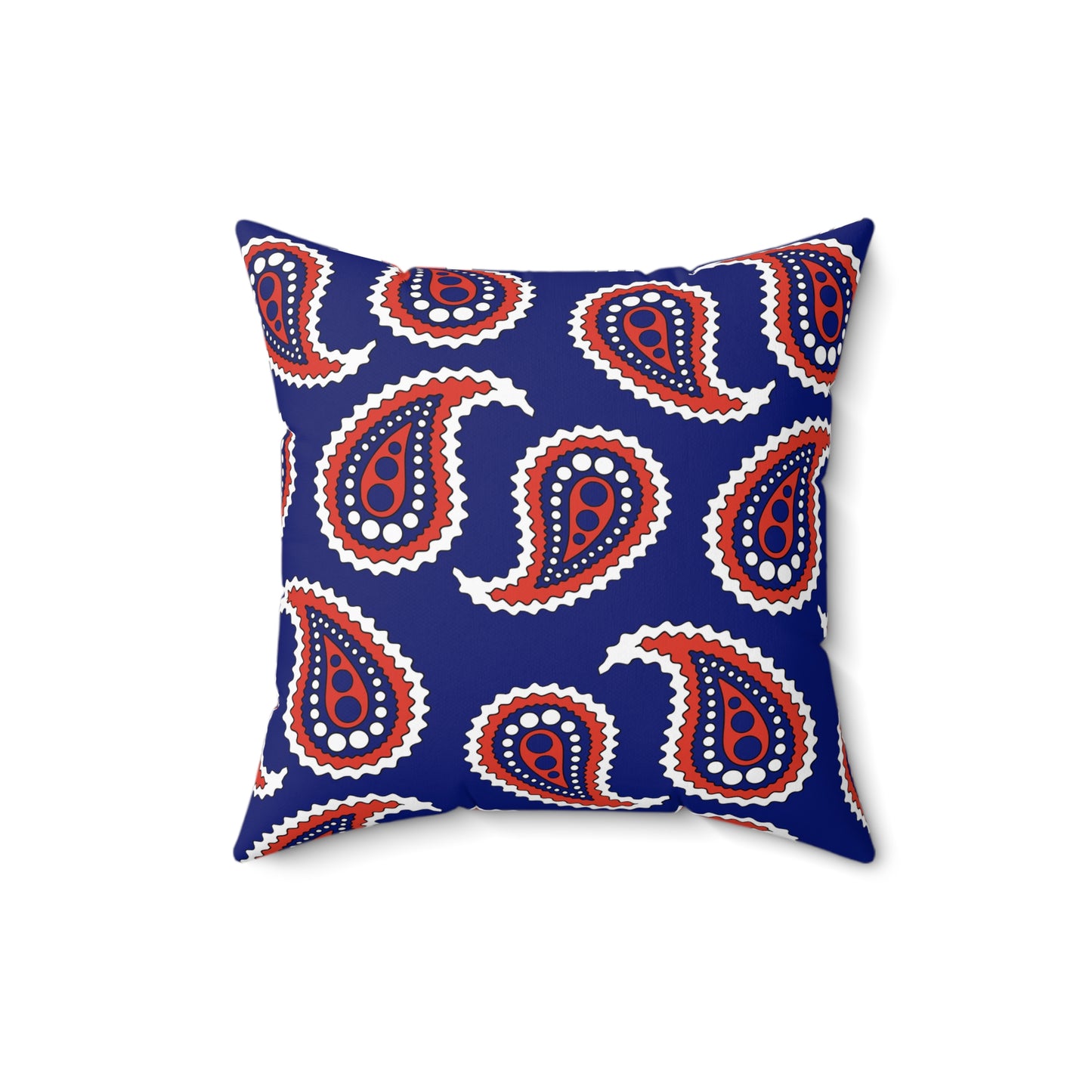Cabo Verde Retro Paisley Cushion Pillow