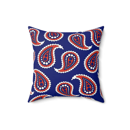 Cabo Verde Retro Paisley Cushion Pillow