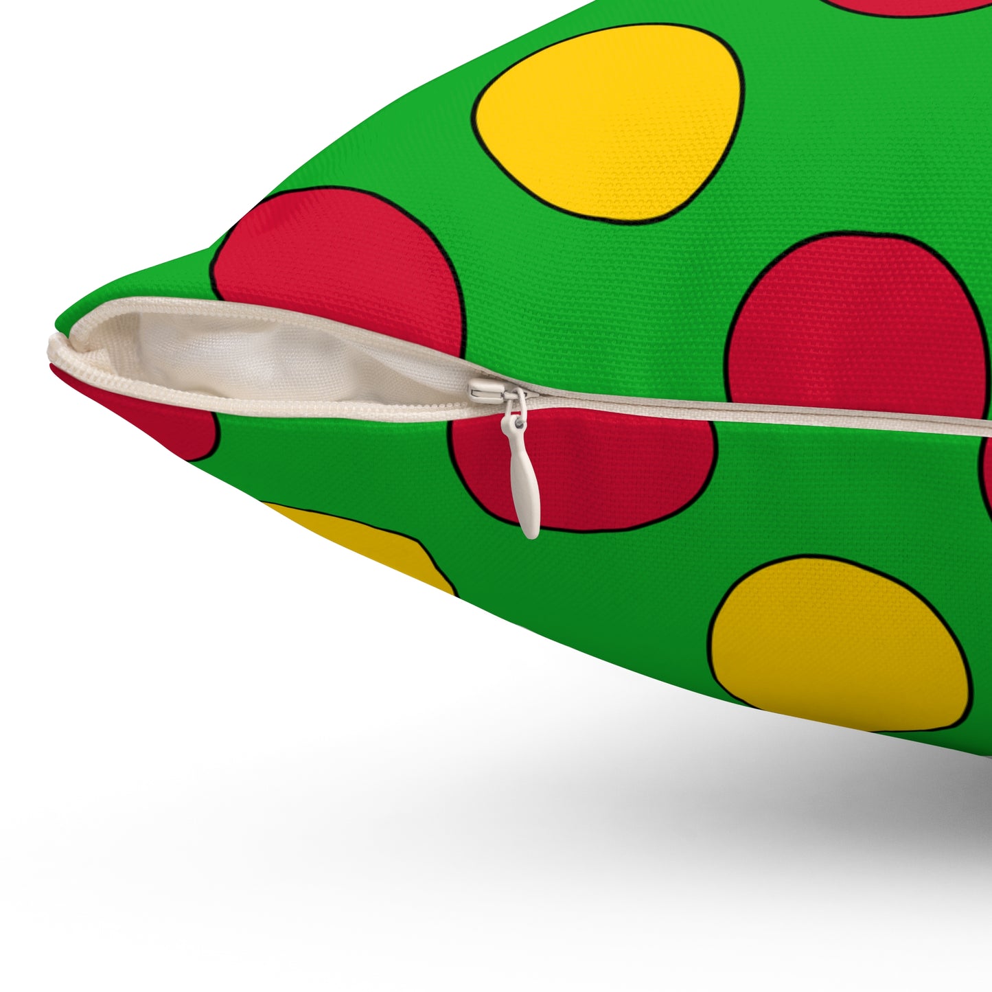 Sao Tome And Principe Retro Polka Dots Cushion Pillow