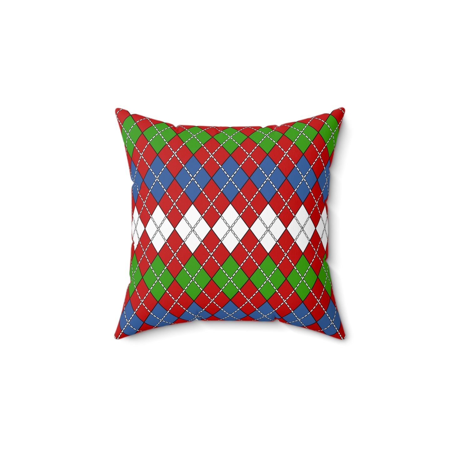 Namibia Retro Argyle Cushion Pillow