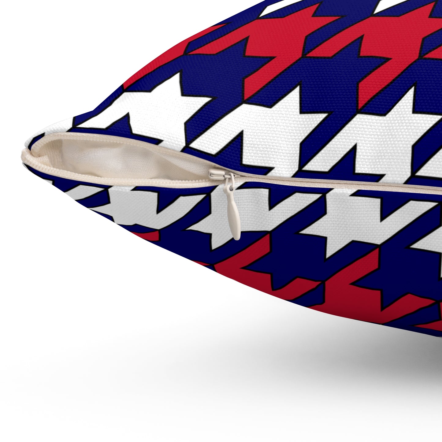 South Georgia And The South Sandwich Islands Retro Houndstooth Cushion Pillow