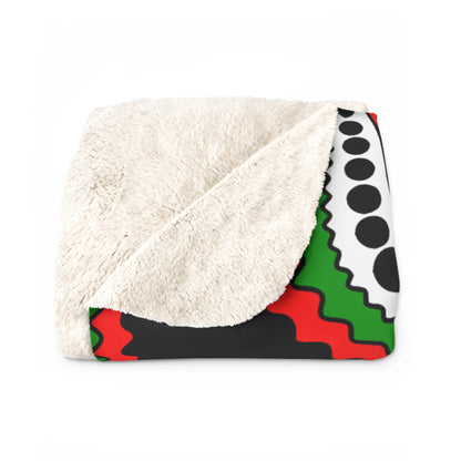 Sudan Retro Paisley Blanket Throw