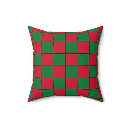 Maldives Retro Check Cushion Pillow