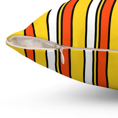 Bhutan Retro Stripes Cushion Pillow