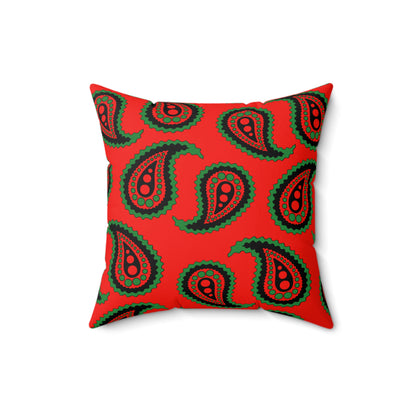 Malawi Retro Paisley Cushion Pillow