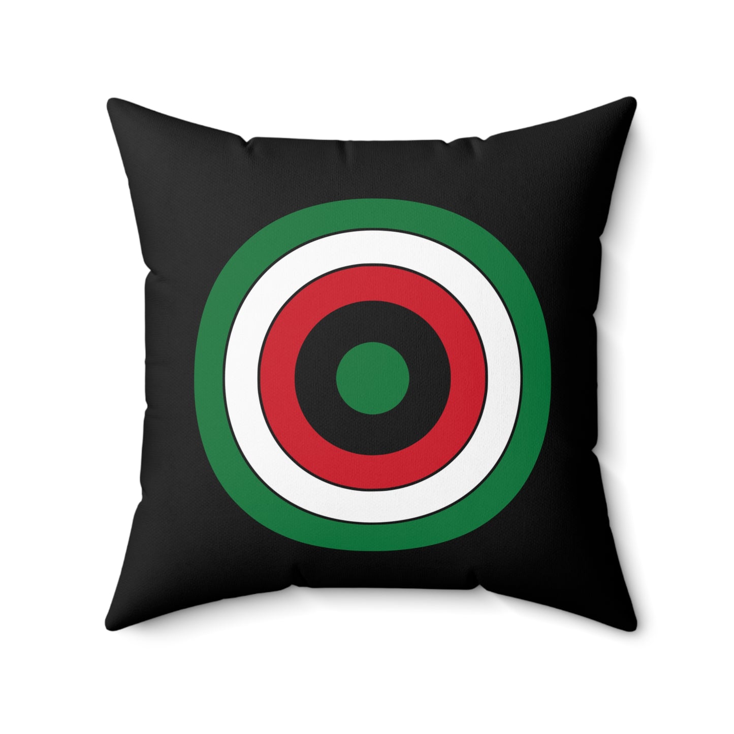 Syria Retro Target Cushion Pillow