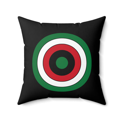 Syria Retro Target Cushion Pillow
