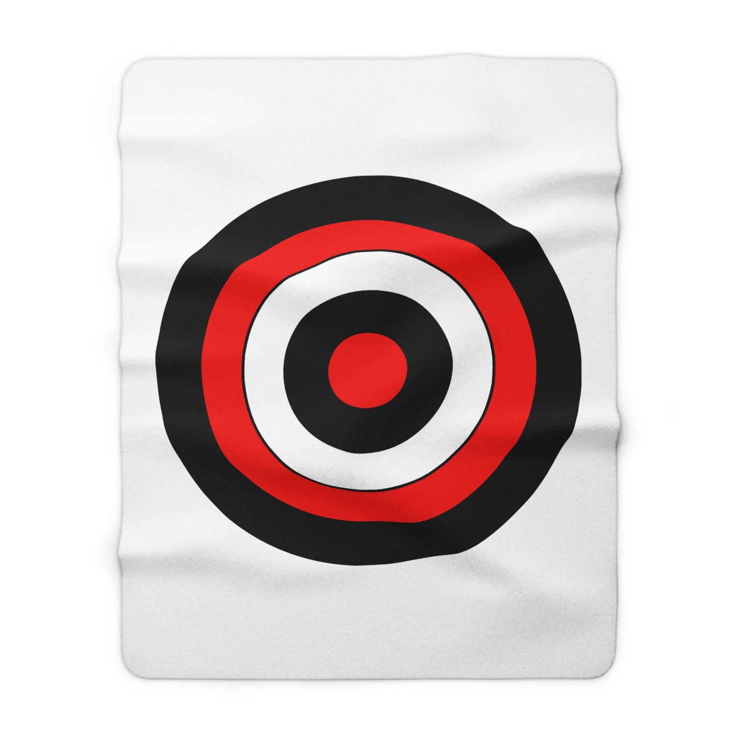 Yemen Retro Target Blanket Throw