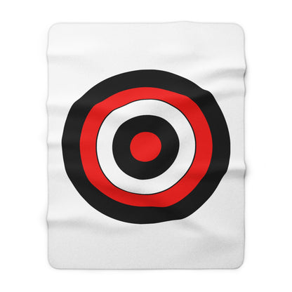 Yemen Retro Target Blanket Throw