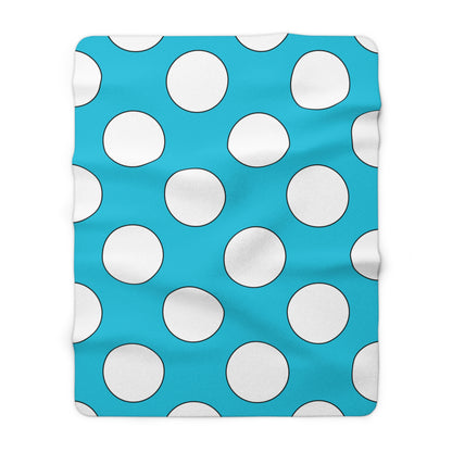 Honduras Retro Polka Dots Blanket Throw