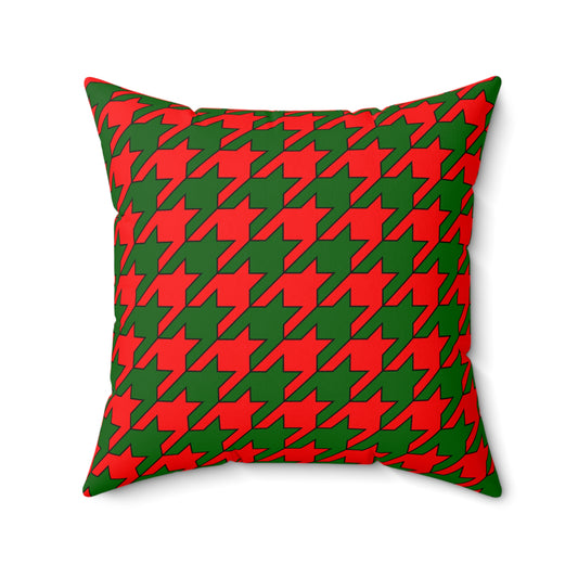 Portugal Retro Houndstooth Cushion Pillow
