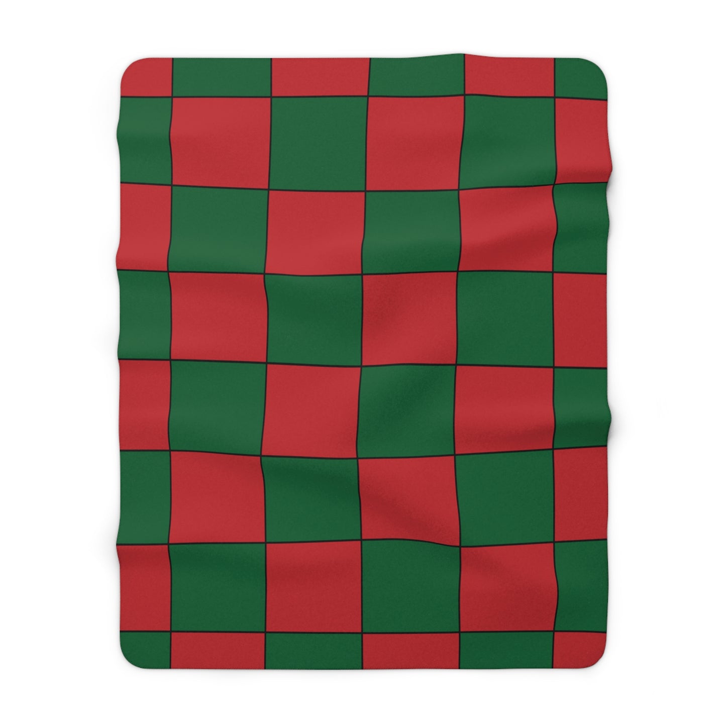 Morocco Retro Check Blanket Throw
